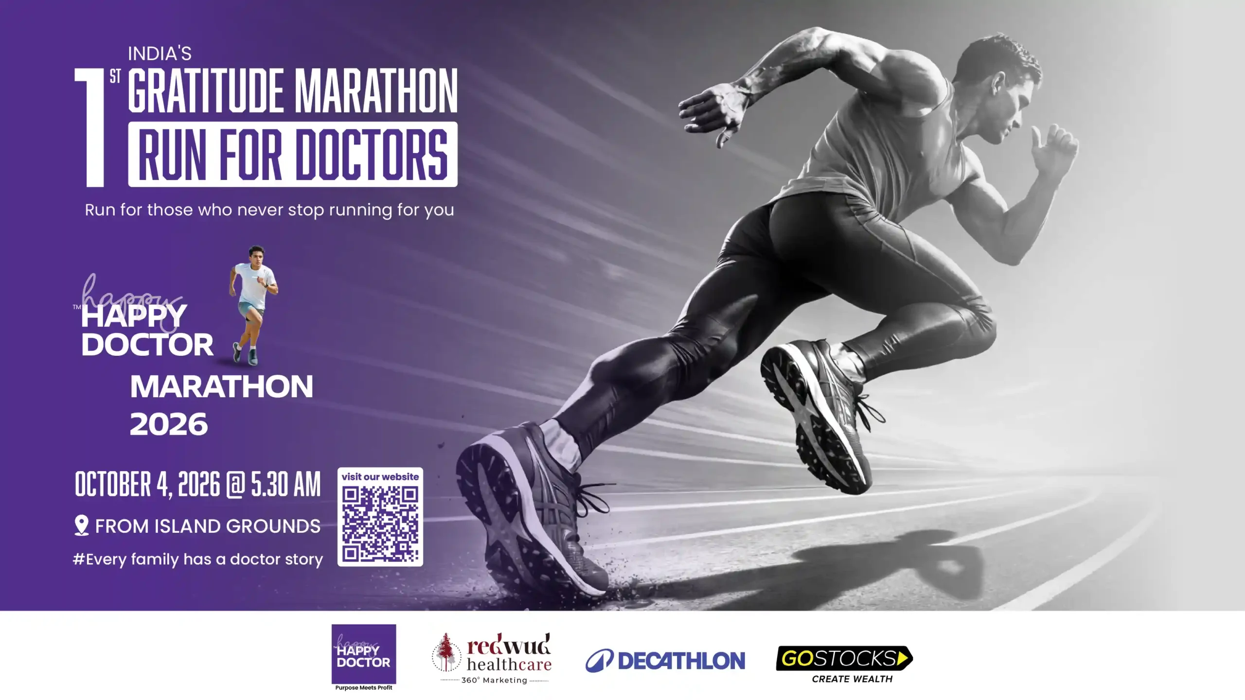 Happy Doctor Launches India’s First Gratitude Marathon for Doctors