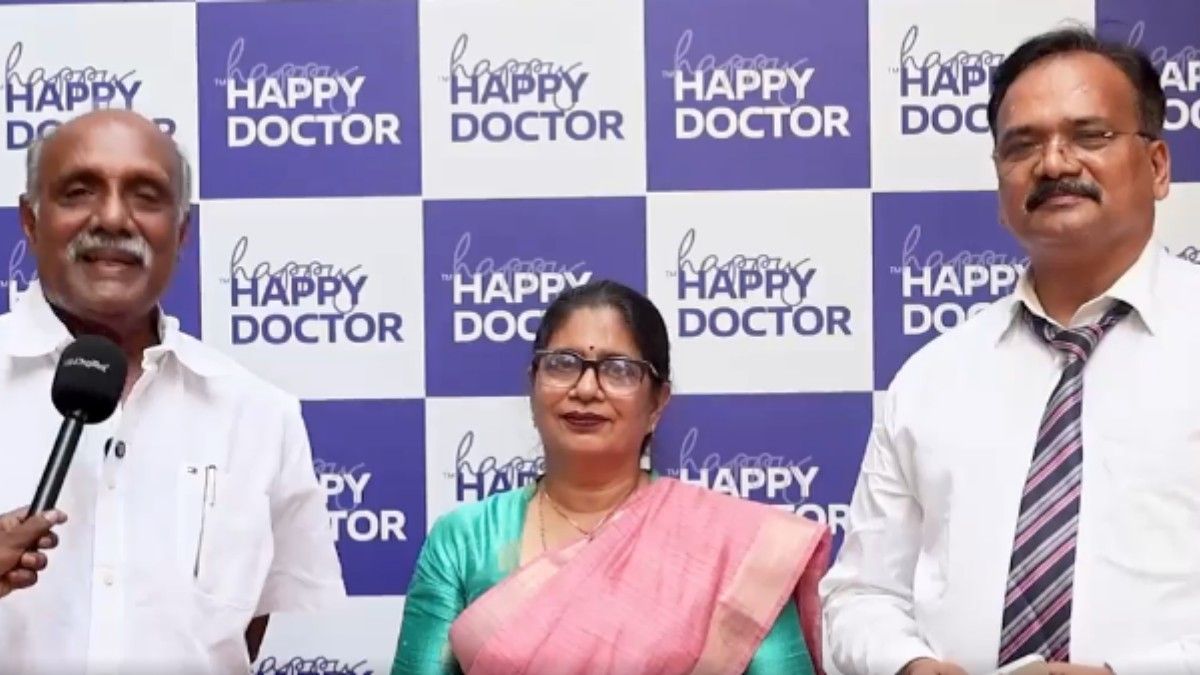 Prof. Dr. V. Chockalingam on Happiness & Healthcare | Happy Doctor Marathon